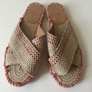 Castañer espadrille slide sandal - size 36